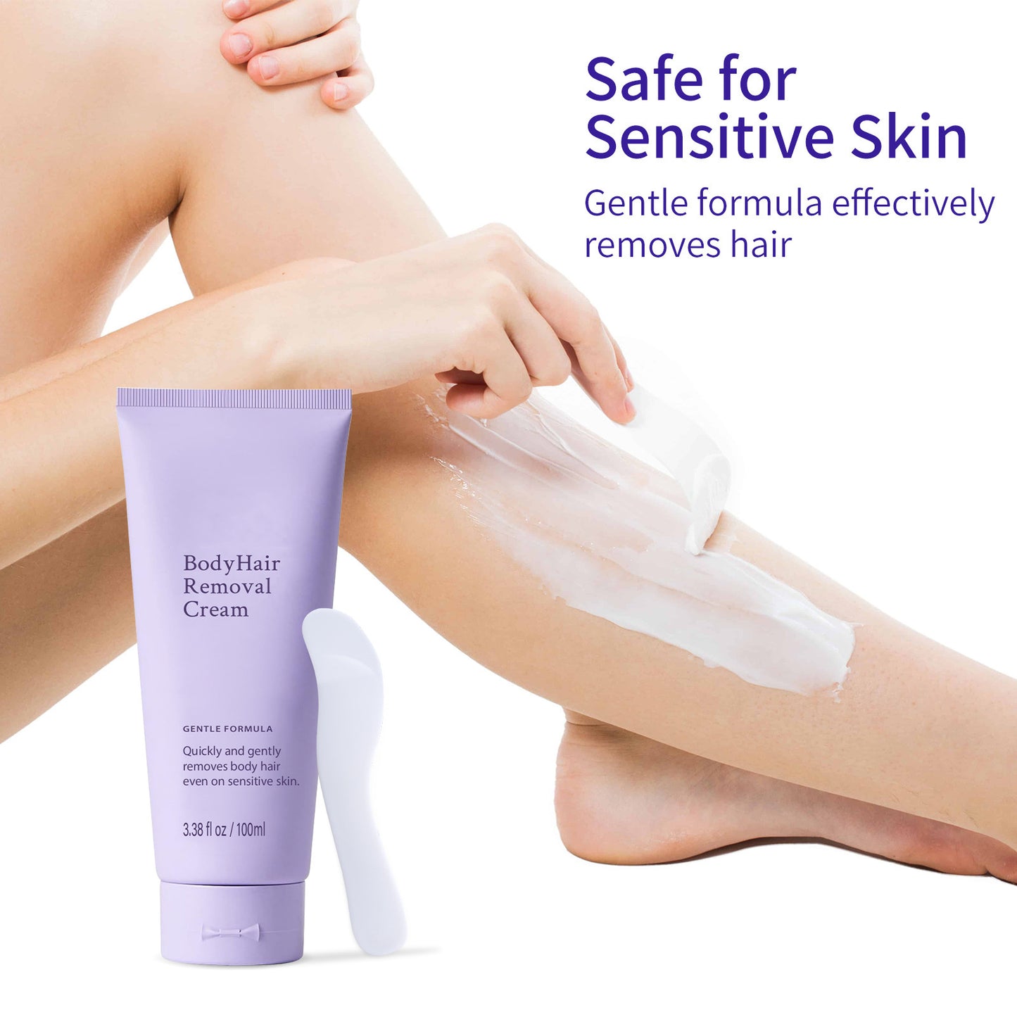 Gentle Depilatory Body Cream – Smooth Skin Hair Removal, 100ml