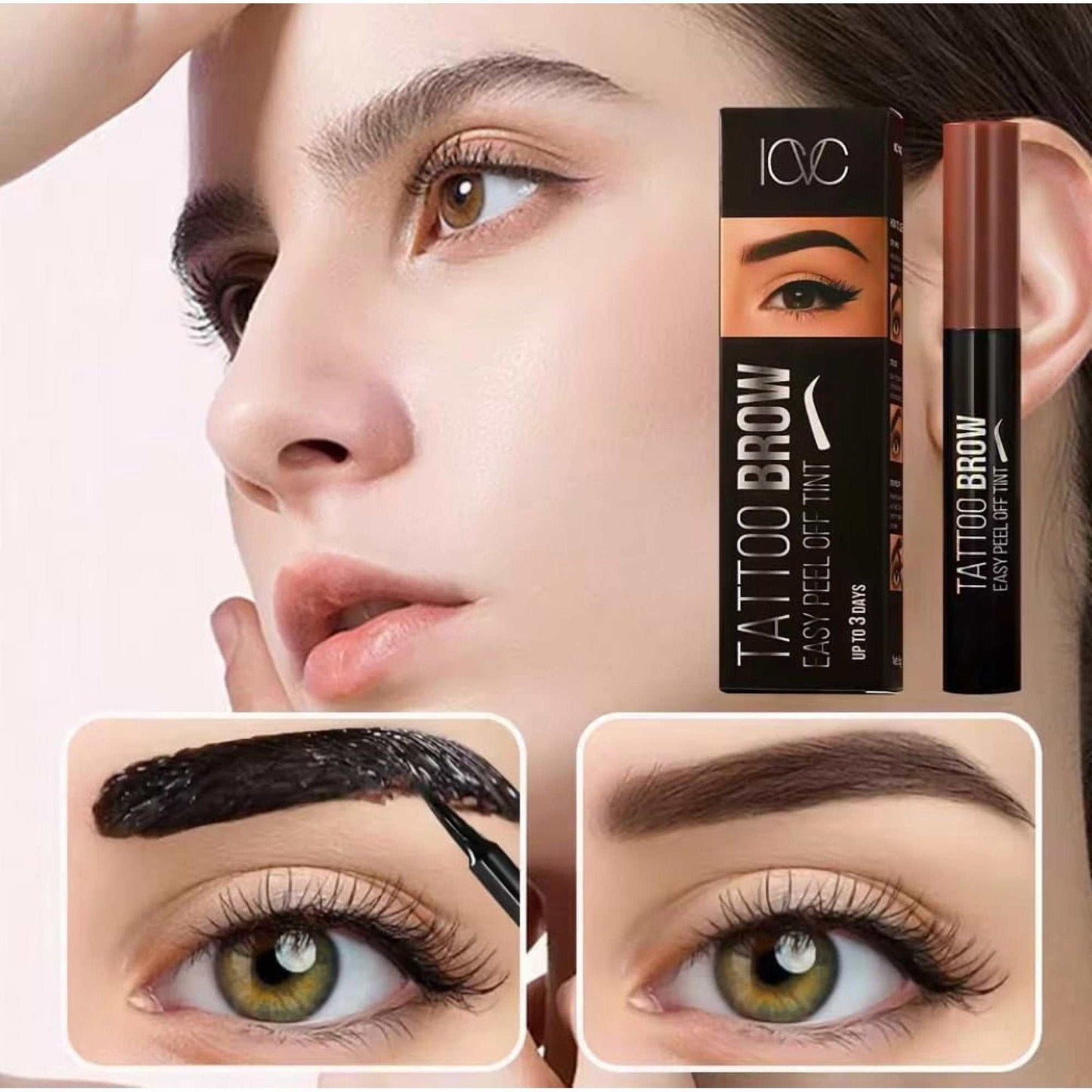 Tattoo Brow Peel-Off Tint – Dark Brown