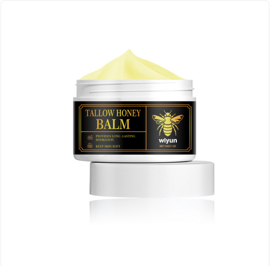 Tallow Honey Balm – Long-Lasting Hydration, Keeps Skin Soft, 30g