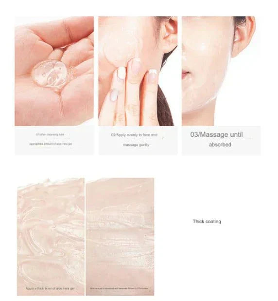 Zhengcai Aloe Vera Hydrating Gel soothing and moisturizing facial and body gel