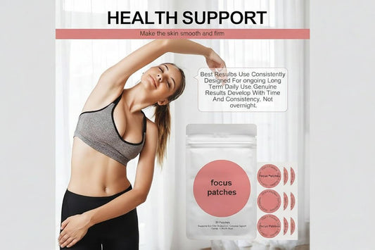 Body Care Support Patch protecting irritated skin and promoting healing with gentle adhesive and impurity absorption
