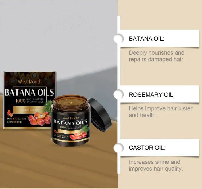 Batana Hair Care Mask Gentle Nourishing West Month