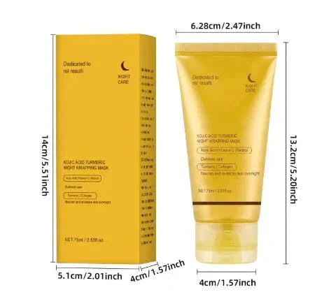 Turmeric Collagen Peel-Off Face Mask texture close-up