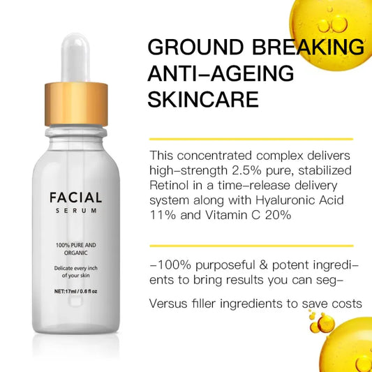 Retinol Anti-Aging Face Essence – Moisturizing, Brightening & Pore-Refining, 17ml