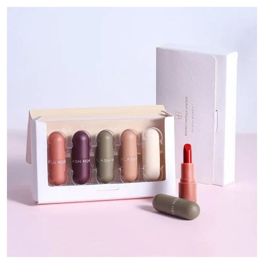 Mini Capsule Lipstick – Moisturizing Color with Long-Lasting Wear — premium secondary source product view