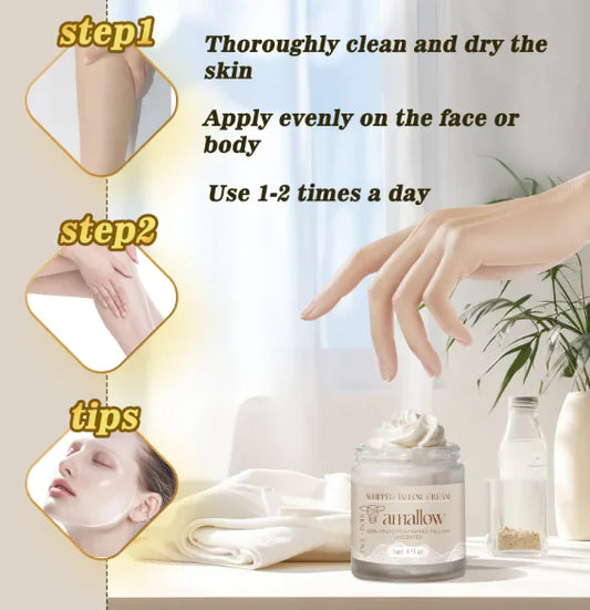 Butter Cream Moisturizing Face Cream, Nourishing & Hydrating, 120ml amallow