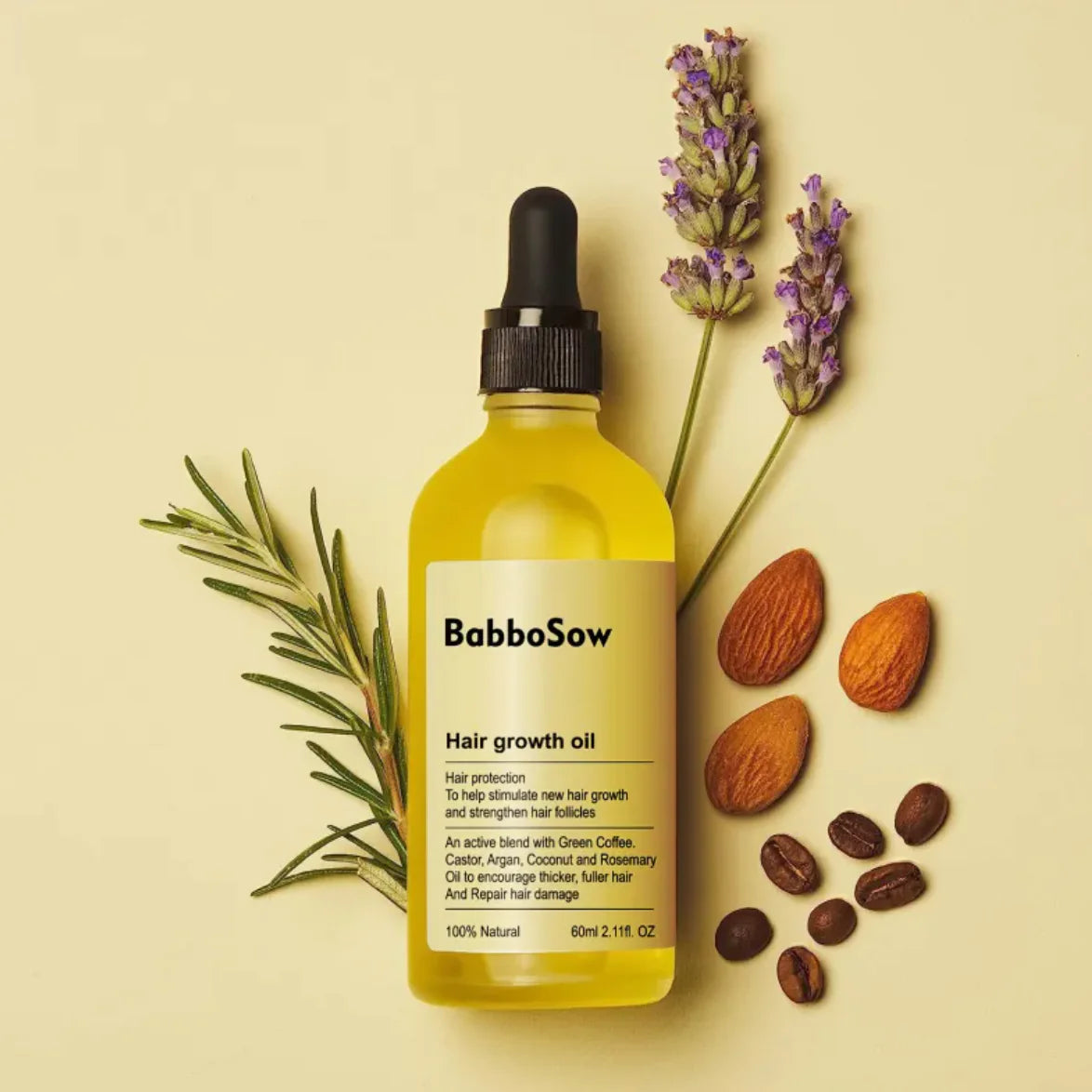 Rosemary Hair Care Essential Oil Bobbosow
