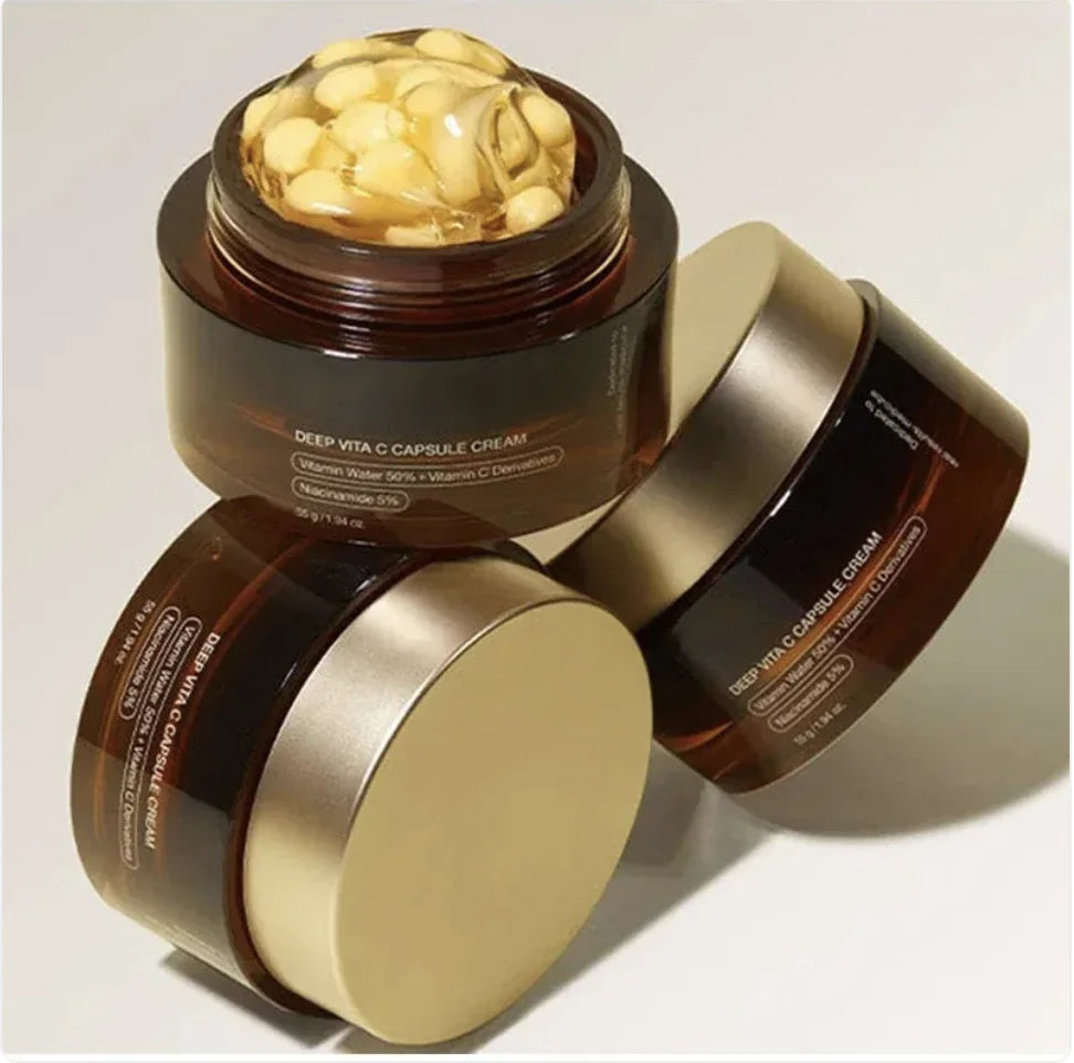 Deep Vita C Capsule Face Cream – Niacinamide & Vitamin C Formula, 55g