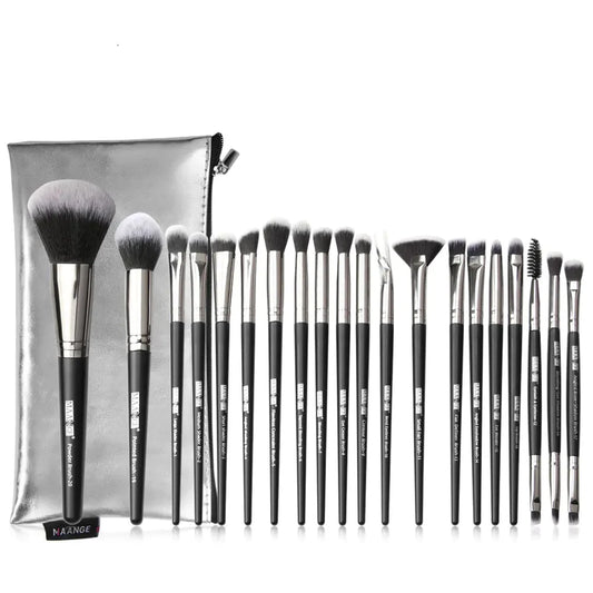 Canvia 20-piece makeup brush set with carrying bag