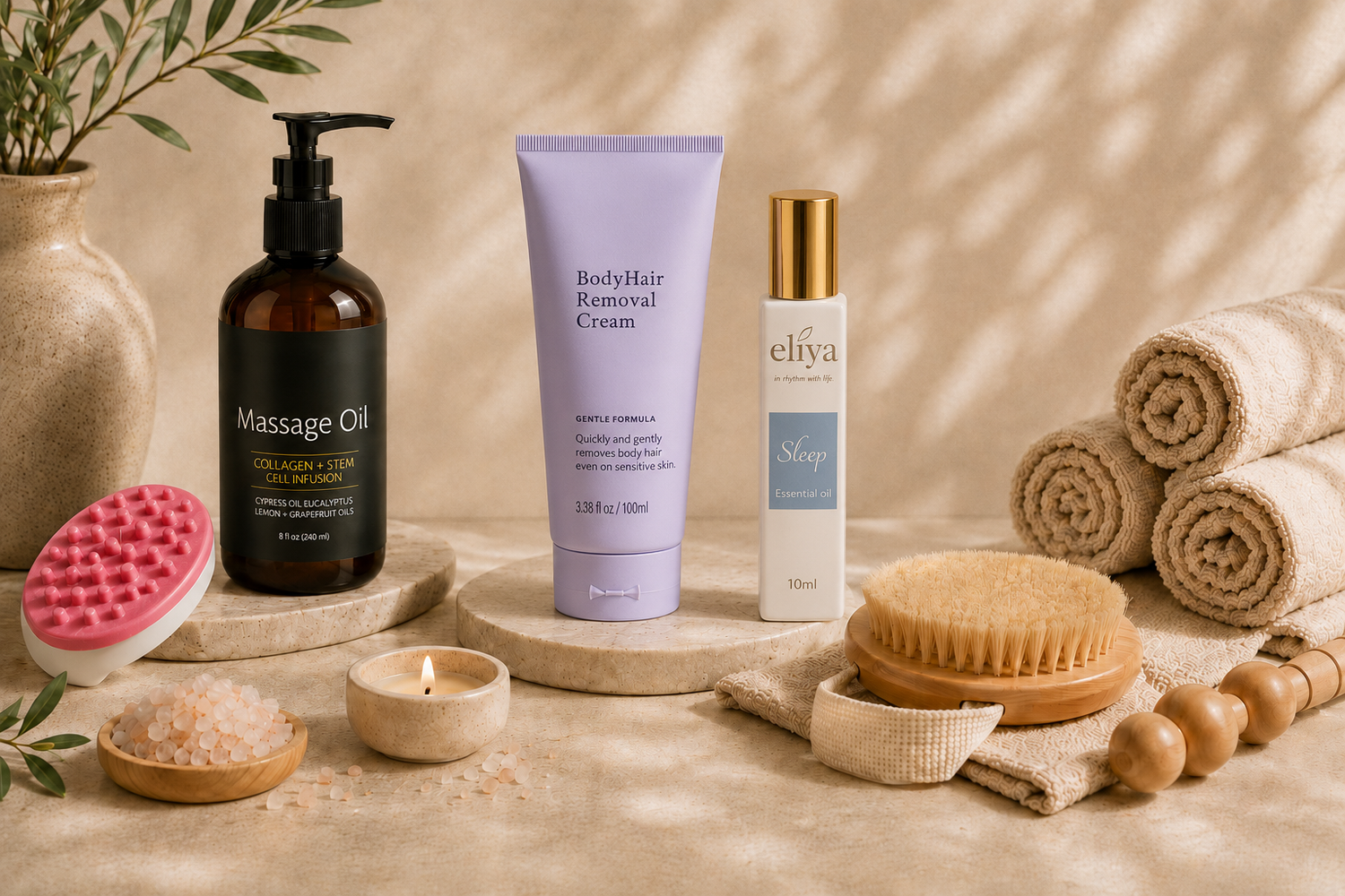 Body care products and self-care essentials