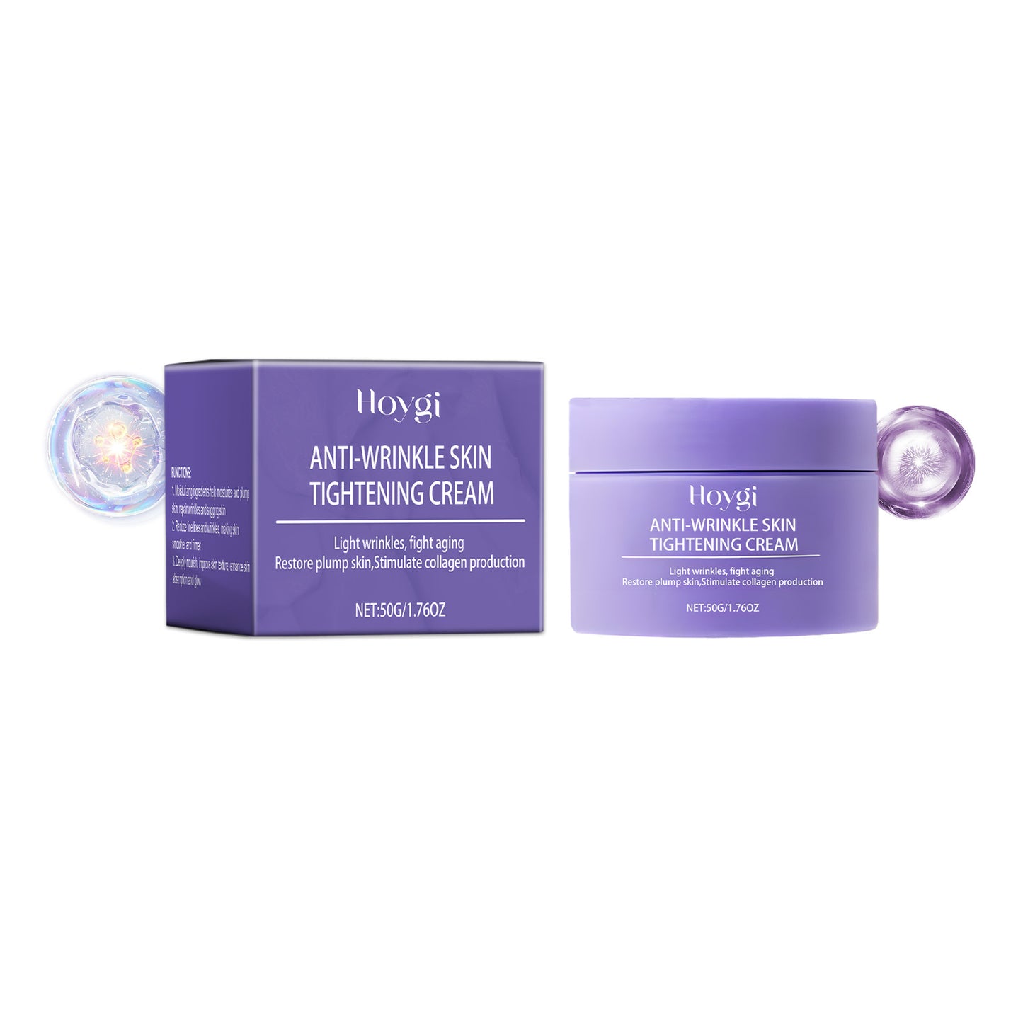 Anti-Wrinkle Skin Tightening Cream – Plumping & Collagen Formula, 50g