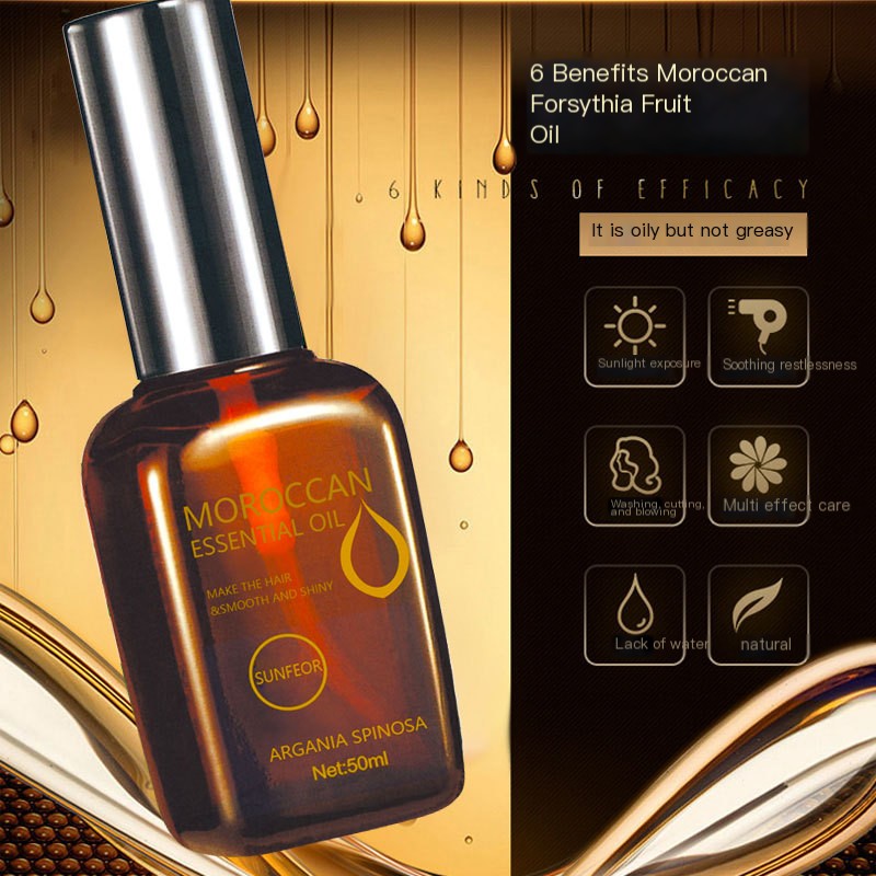 Argan Leave-In Hair Oil powered by argan oil