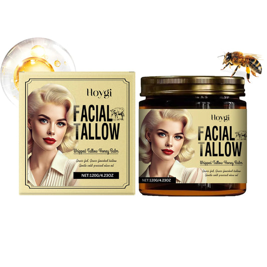 Whipped Tallow Honey Balm – Facial Moisturizer, 120g