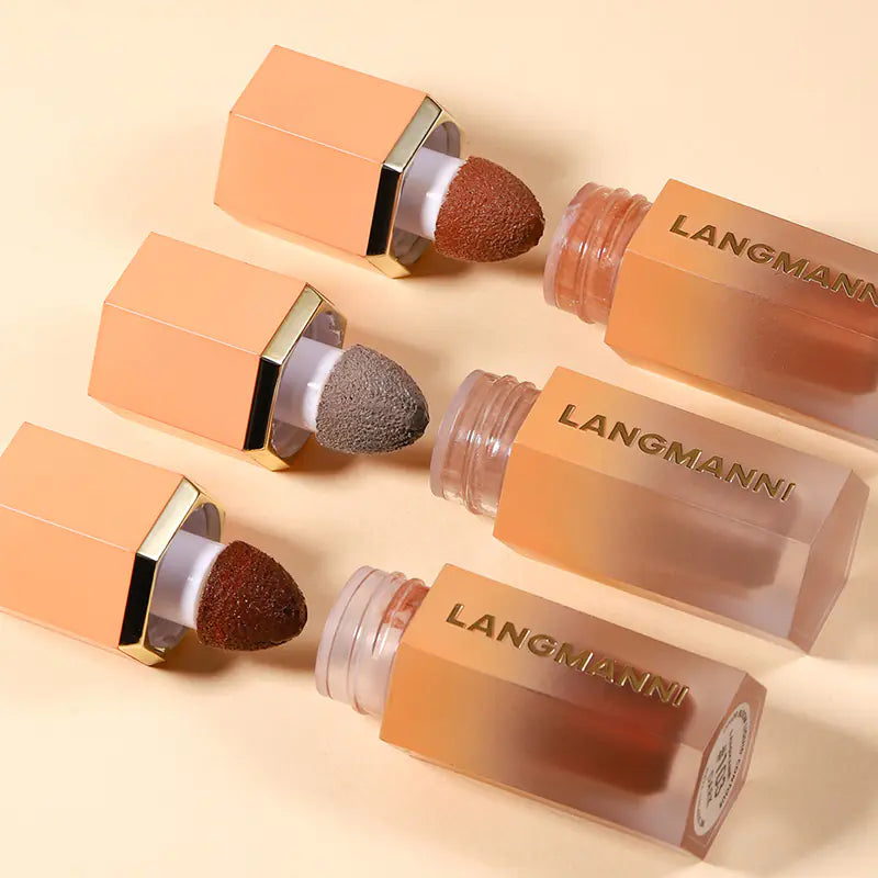 Liquid Foundation with Built-In Sponge – Buildable Coverage, Multi-Shade Formula