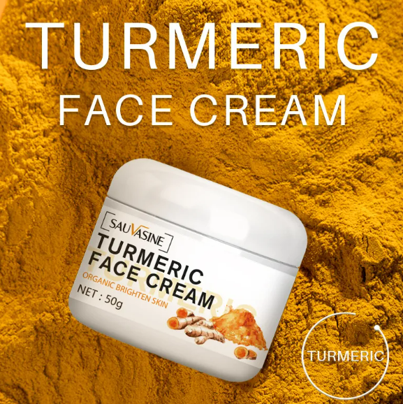 Turmeric Brightening & Deeply Moisturizing Face Cream powered by turmeric
