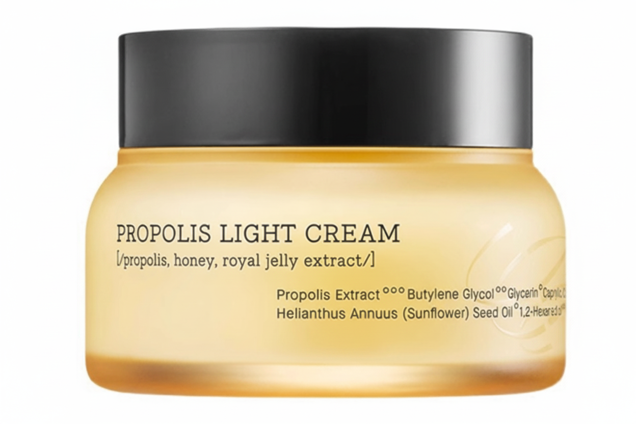 Propolis Light Cream – Honey & Royal Jelly Hydrating Face Cream