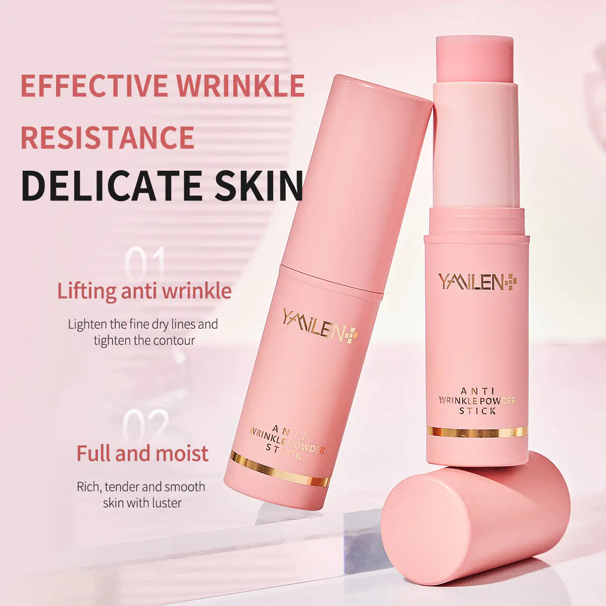 Korean Collagen Moisturizing Stick and Lip Balm Yanlen