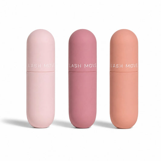 3-Piece Matte Non-Stick Lip Gloss Set – Long-Lasting Color — centered unboxed hero on white with lower-left shadow