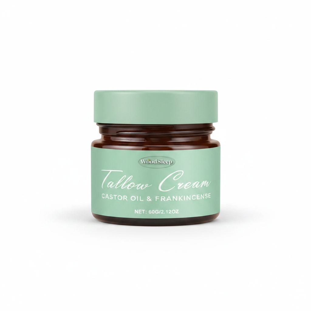 Tallow Cream — Castor Oil & Frankincense Deep Nourishing Formula (50g)
