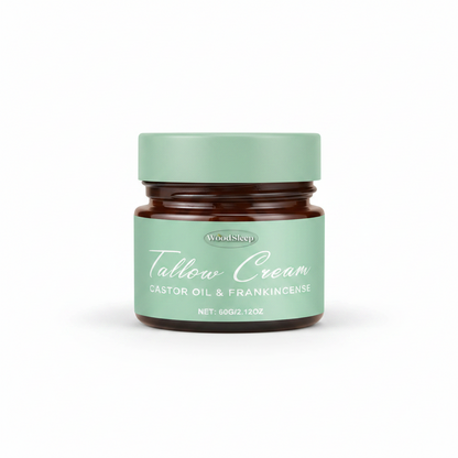 Tallow Cream — Castor Oil & Frankincense Deep Nourishing Formula, 60g