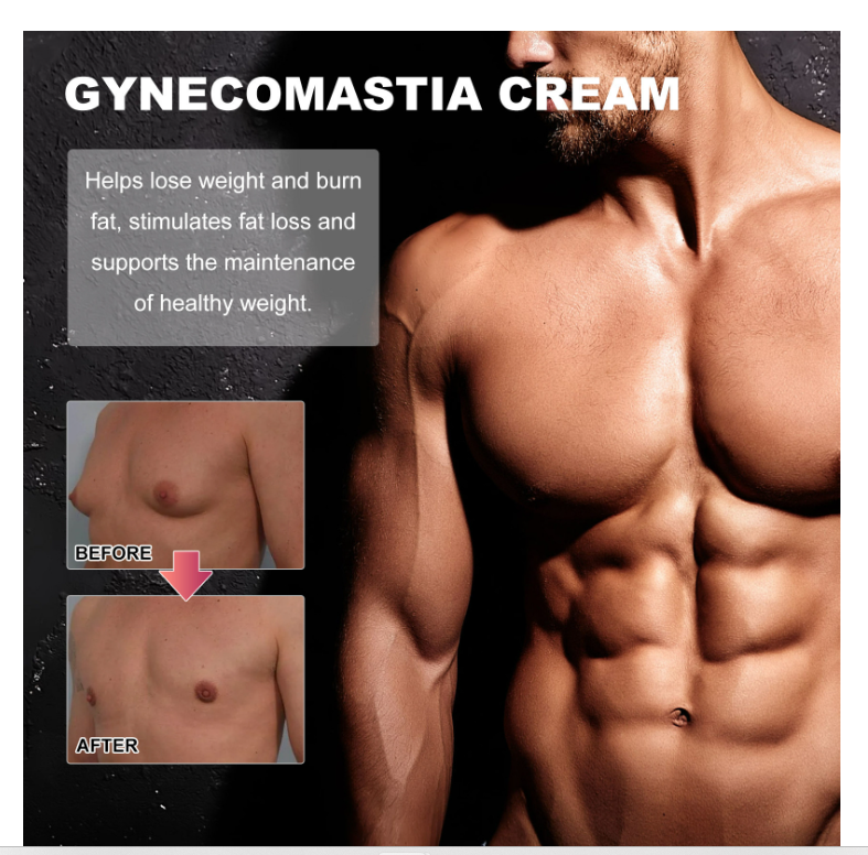 Firming-Look Men's Chest & Body Cream – Skin Conditioning Formula