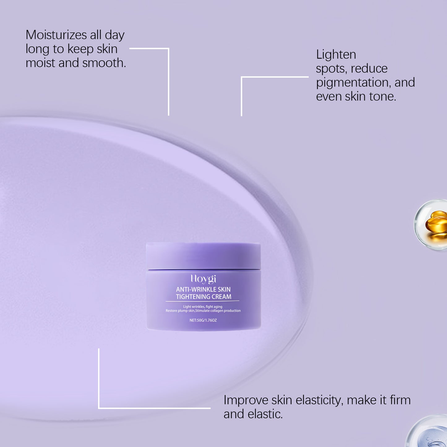 Anti-Wrinkle Skin Tightening Cream – Plumping & Collagen Formula, 50g