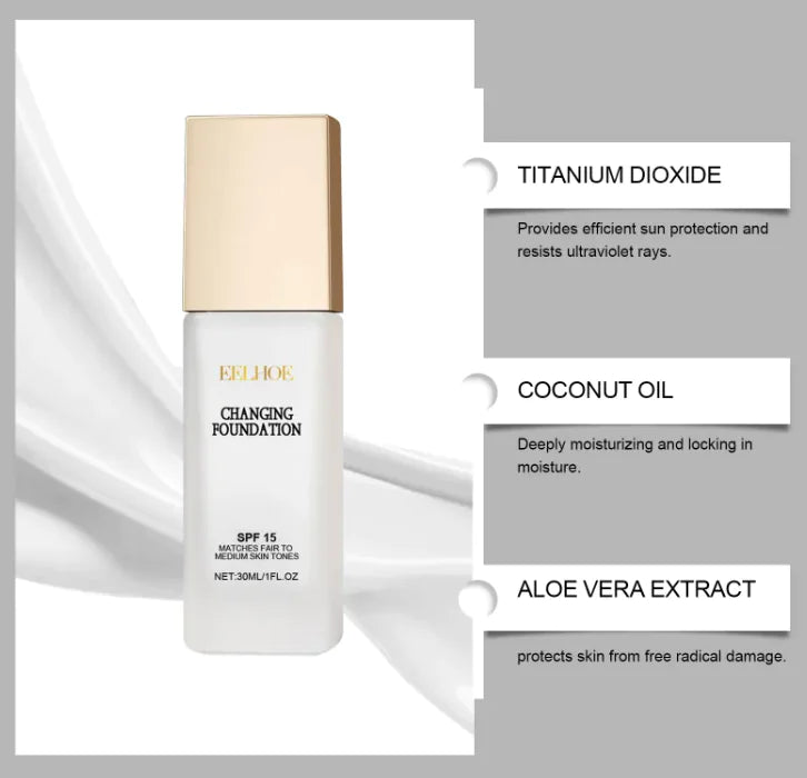 Changing Foundation SPF 15 – Fair to Medium Skin Tones Formula, 30ml