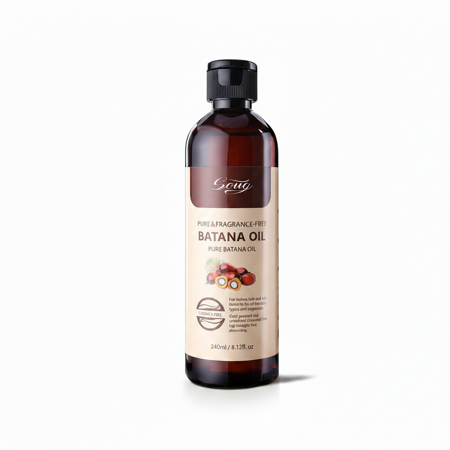 Batana Oil, 240 ml – Pure, Fragrance-Free Hair, Lash & Skin Oil