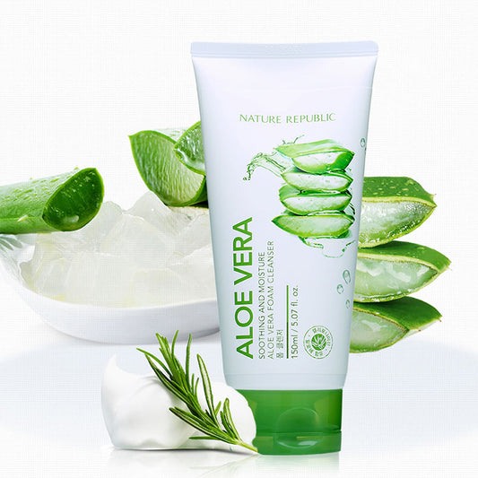 K-Beauty Hydration Kit — Centella cream, aloe cleanser, daily sunscreen