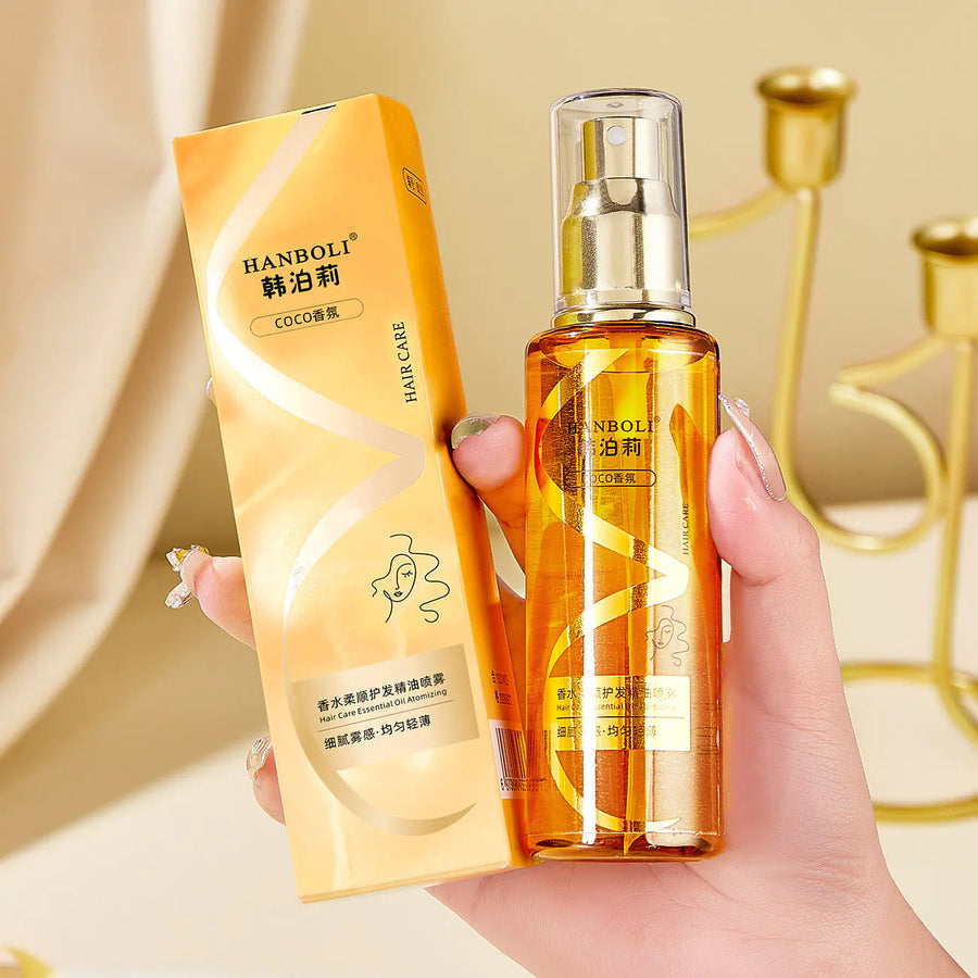 Smoothing Fragrance Hair Oil Spray in Blonde Hair Spray