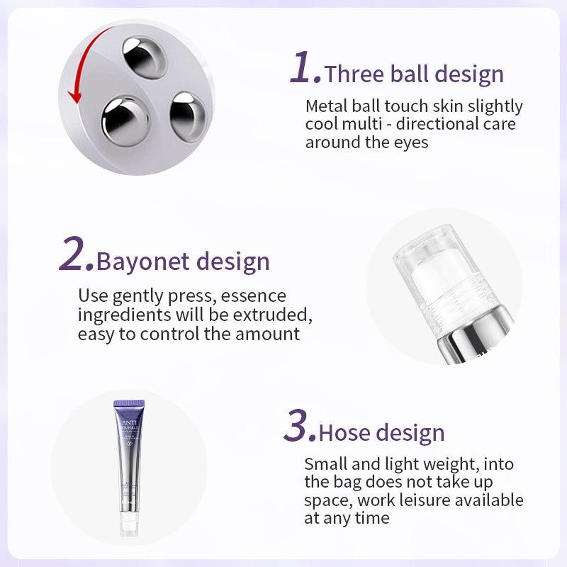 Ball Roller Anti-Aging Eye Cream – Hydrating & De-Puffing Formula