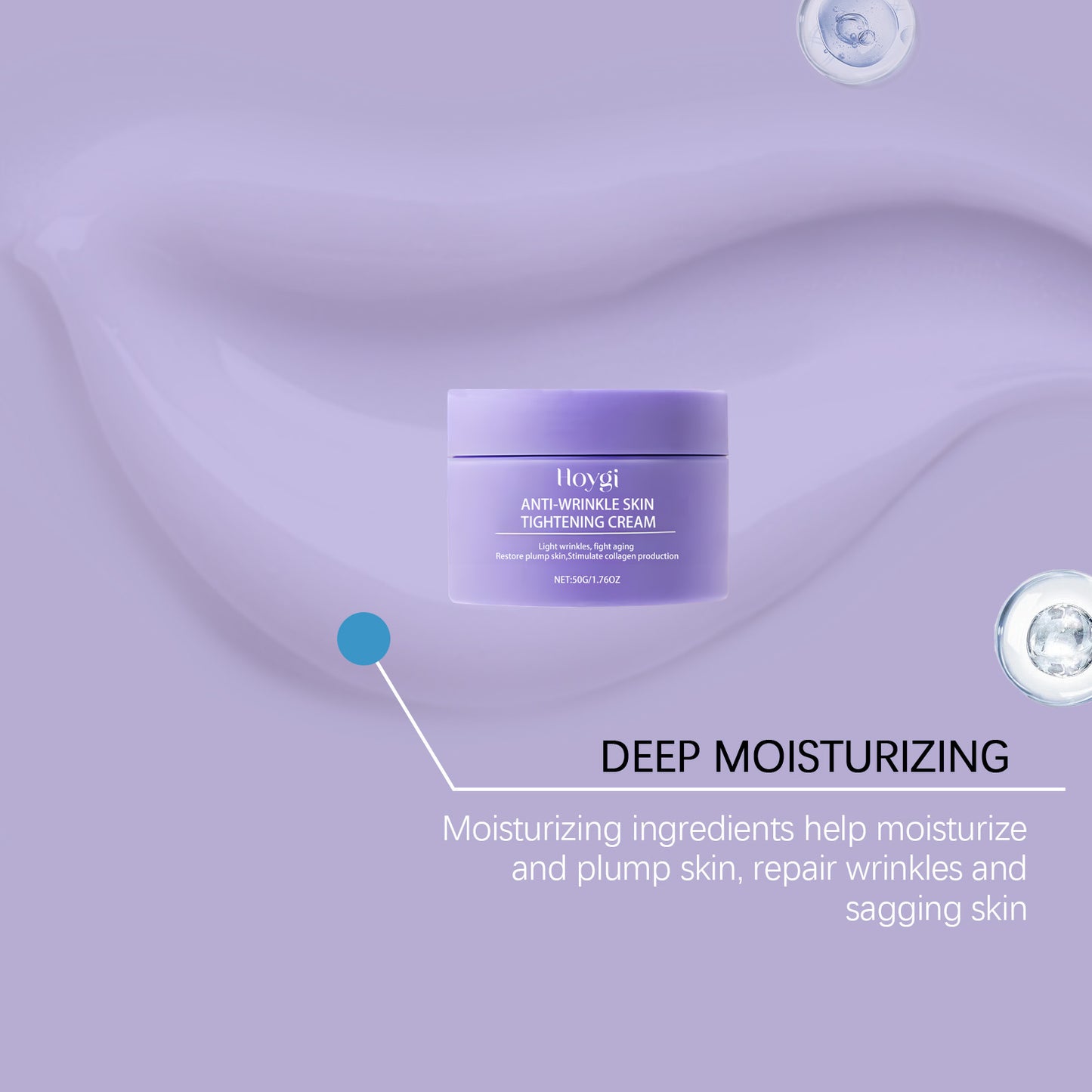 Anti-Wrinkle Skin Tightening Cream – Plumping & Collagen Formula, 50g