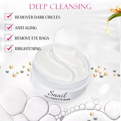 Snail Collagen Under-Eye Patches powered by snail mucin