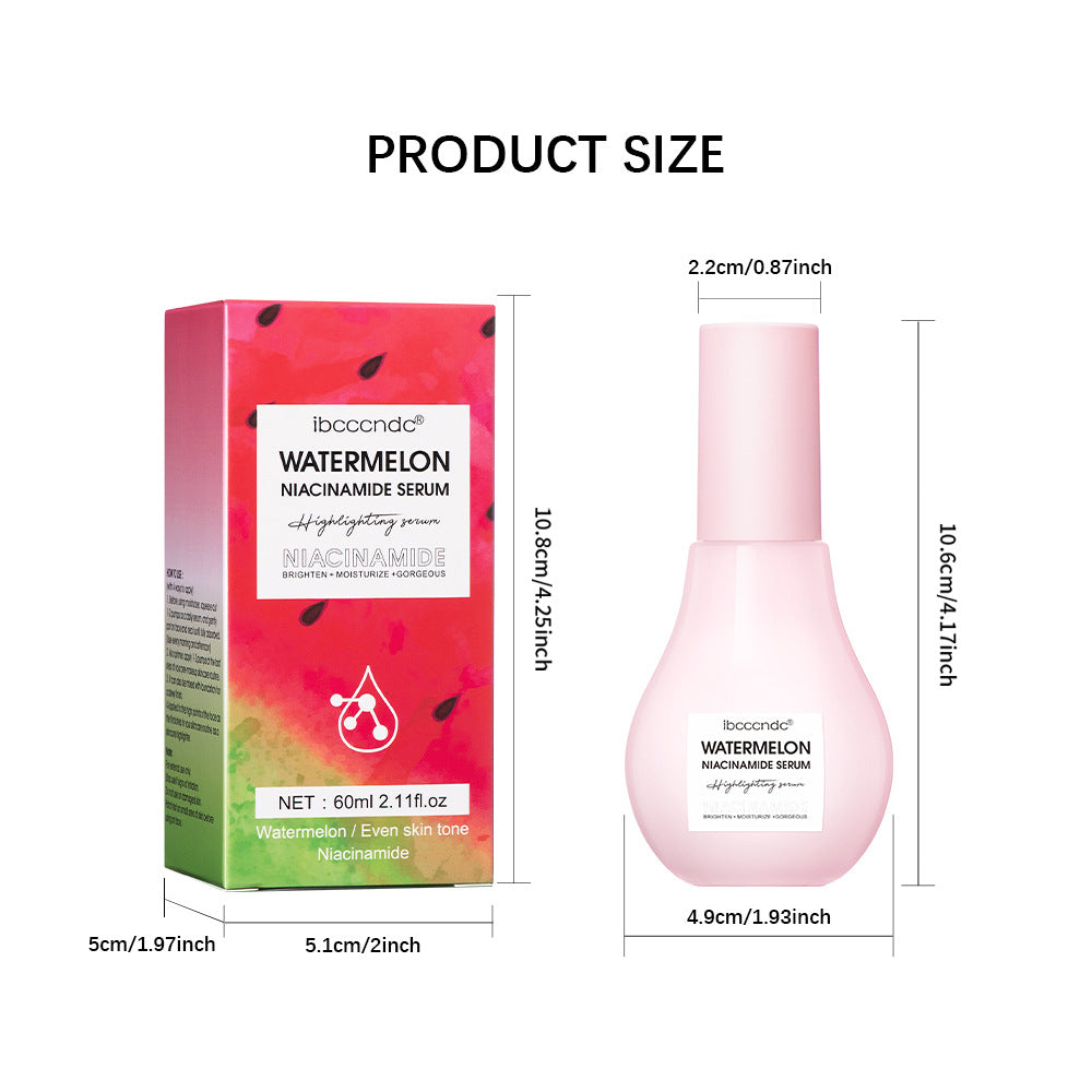 Watermelon Niacinamide Brightening Serum – Brighten, Moisturize & Glow, 75ml
