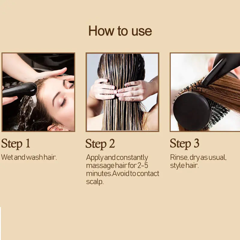 Anti-Shedding Smooth Hair Mask for Frizz Control Seomou