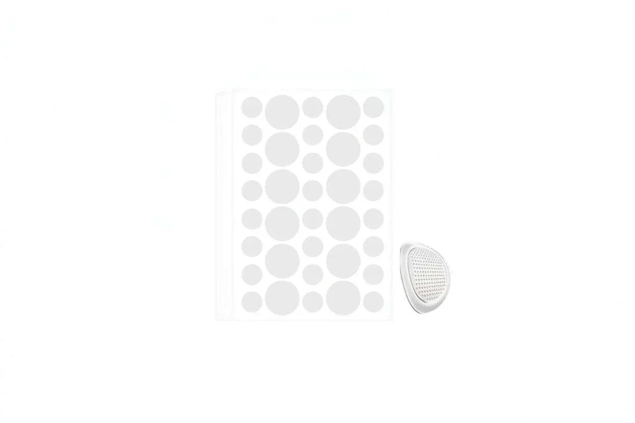 Anti-Acne & Mole Repair Skin Patch packaging with individual patches displayed on a white background