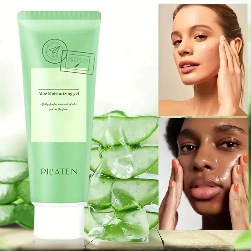 Aloe Gel for Face Moisturizing and Refreshing Care Pilaten