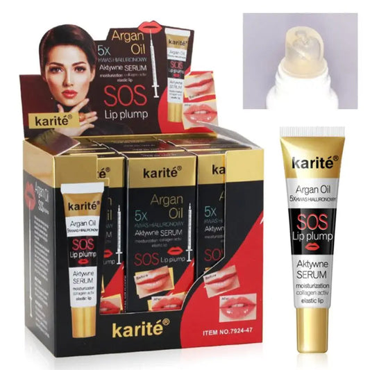 Instant Volumizing Lip Plumper with Collagen and argan oil  Balm Karité