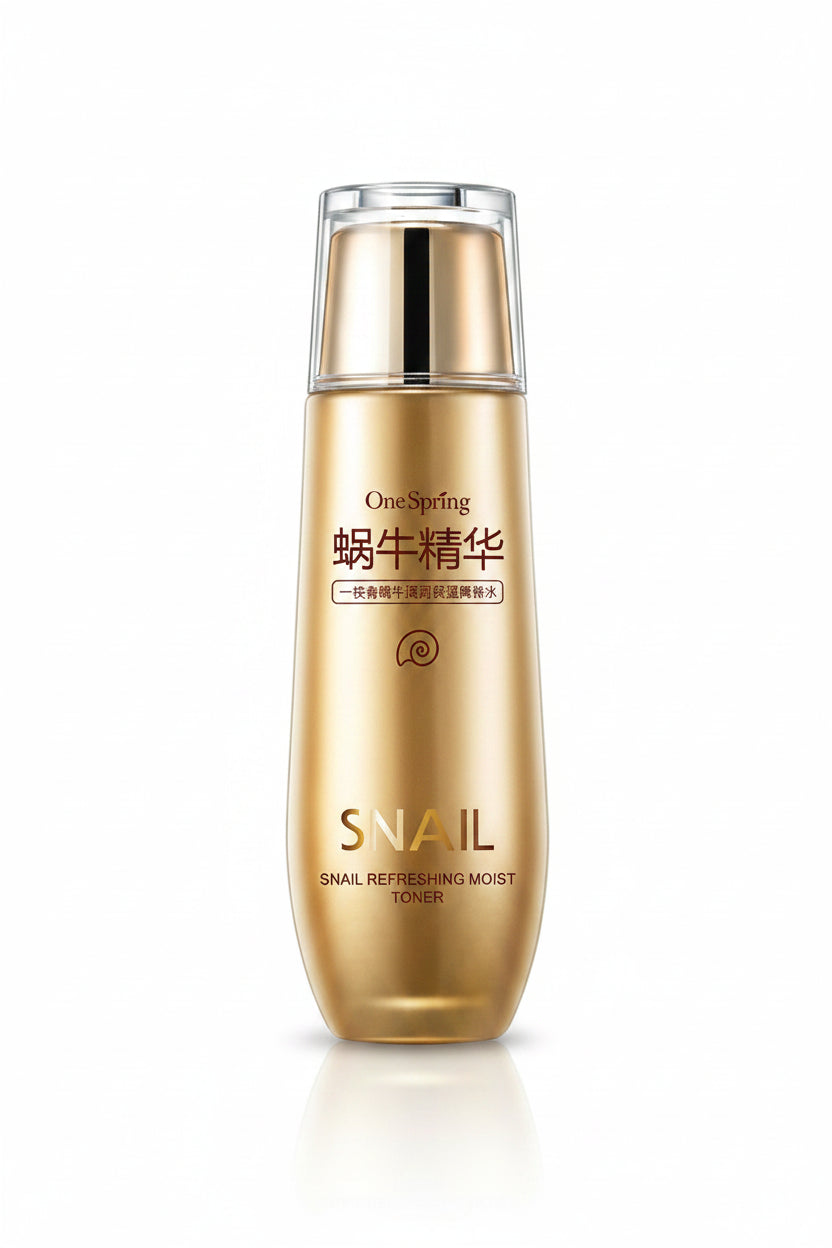 K-Beauty Snail Secretion Hydrating Face Toner, 130ml