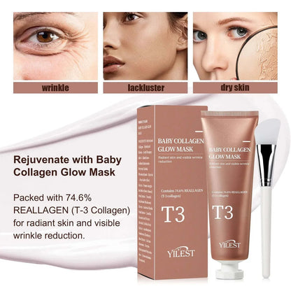 Collagen Hydrating Peel-Off Face Mask for long-lasting hydration