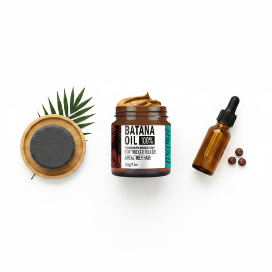 Hair Growth Kit — Batana oil, treatment oil, and shampoo bar