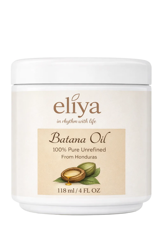 Organic Batana Hair Oil Unrefined for Hair Growth Moisture Frizz Healthy hair Eliya