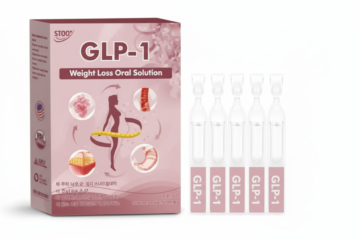 Topical wellness patch packaging on a white background