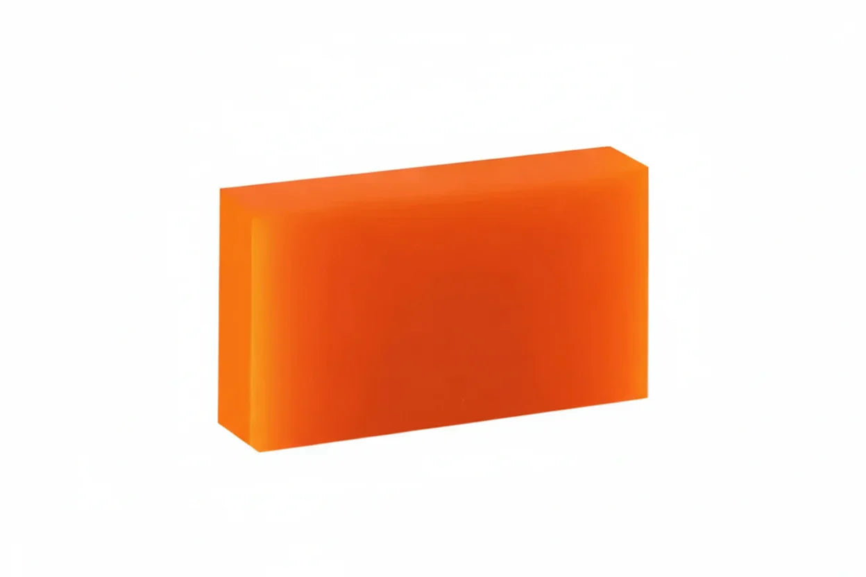 Handmade turmeric kojic acid soap for Brightening Skin Color with ingredients displayed
