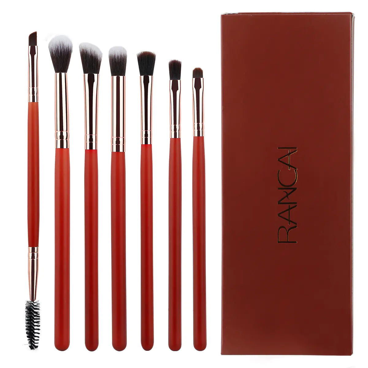 7-Piece Eye Makeup Brush Set – Precision Blending & Detail Brushes