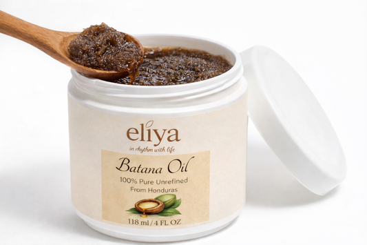 Organic Batana Hair Oil Unrefined for Hair Growth Moisture Frizz Healthy hair Eliya