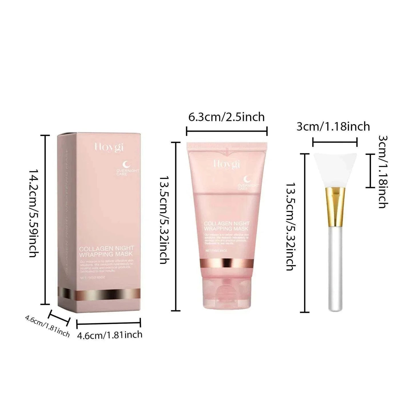 Collagen Night Wrapping Face Mask ingredient profile and formula detail