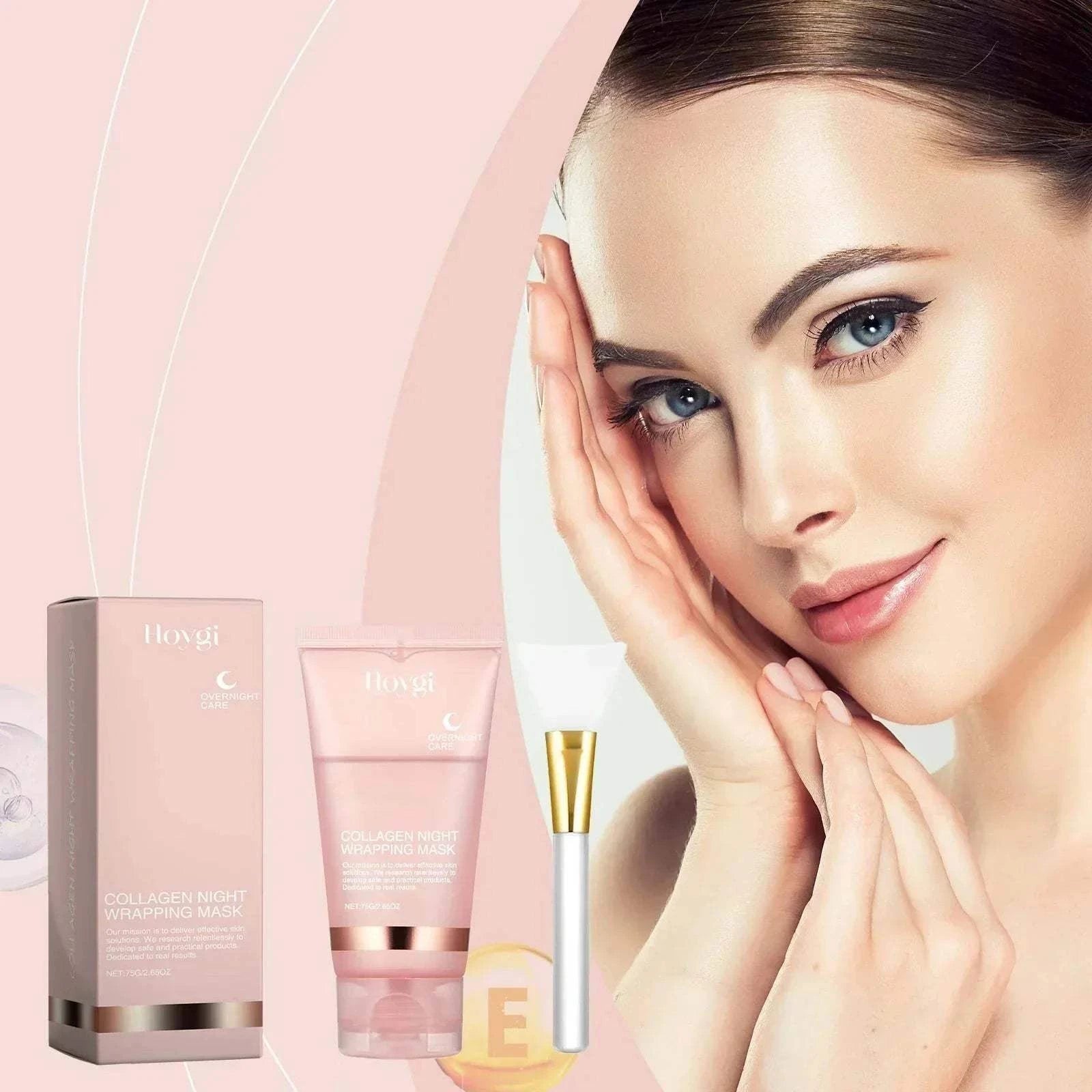 Collagen Night Wrapping Face Mask texture and consistency