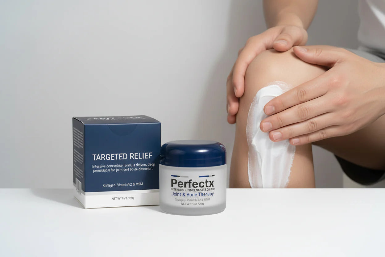 InstaFlex Perfectx Joint Collagen Cream packaging and tube for joint hydration and relief