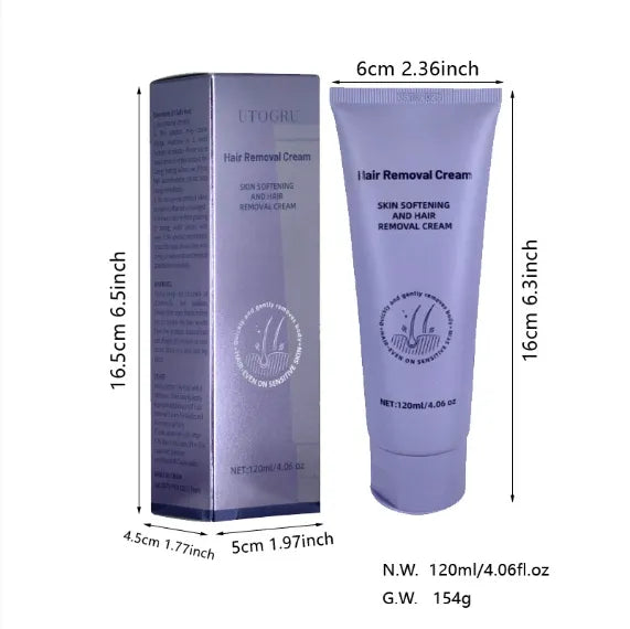 Gentle Depilatory Body Cream – Smooth Skin Hair Removal Formula